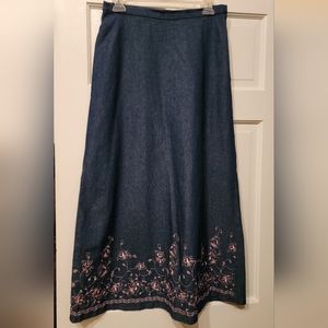 Chadwick's Denim Skirt